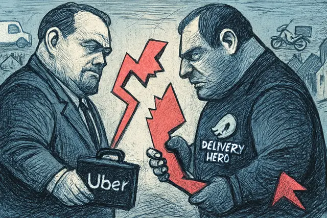 Lieferriesen im Wandel: Uber, Delivery Hero und die Folgen für den Online-Lebensmittelmarkt
