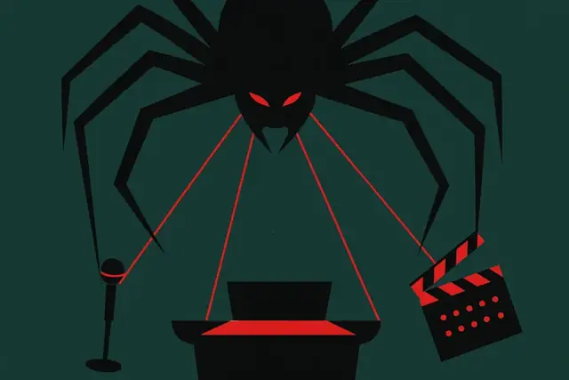Amerikanische Unterhaltung im Wandel: Vom Late-Night-Tisch zur schwarzen Spinne
