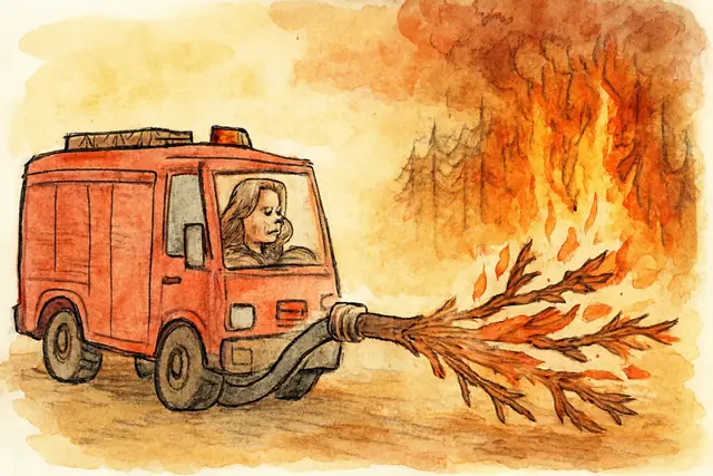 Das Feuer-Paradoxon: Warum unser Löschen die nächsten Katastrophen anheizt