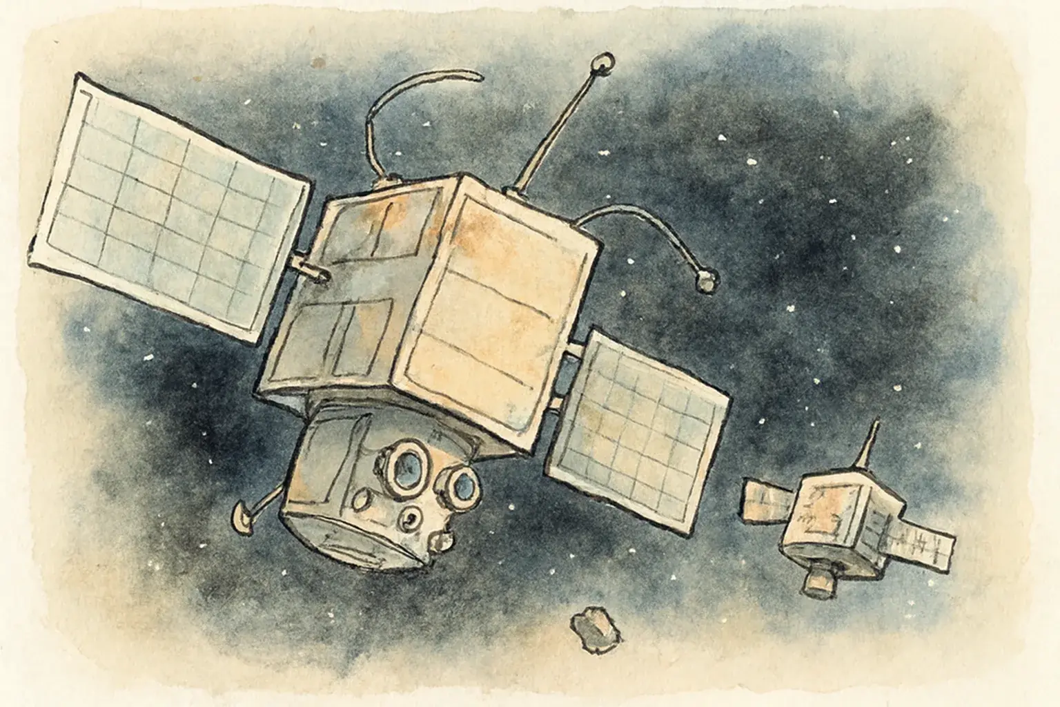 Weltraum-Rüstung: Wenn Orbiter zu Detektoren und Müllsammlern werden