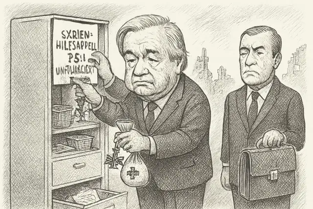 Guterres in Damaskus: Die diplomatische Wiederbelebung eines zerstörten Staates