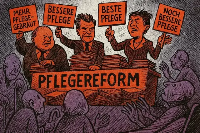 Pflegeversicherung vs. Kanzleramt: Parteien unter Druck