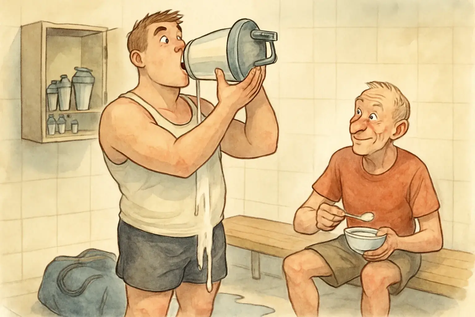 Wie viel Protein der Muskel wirklich verarbeitet