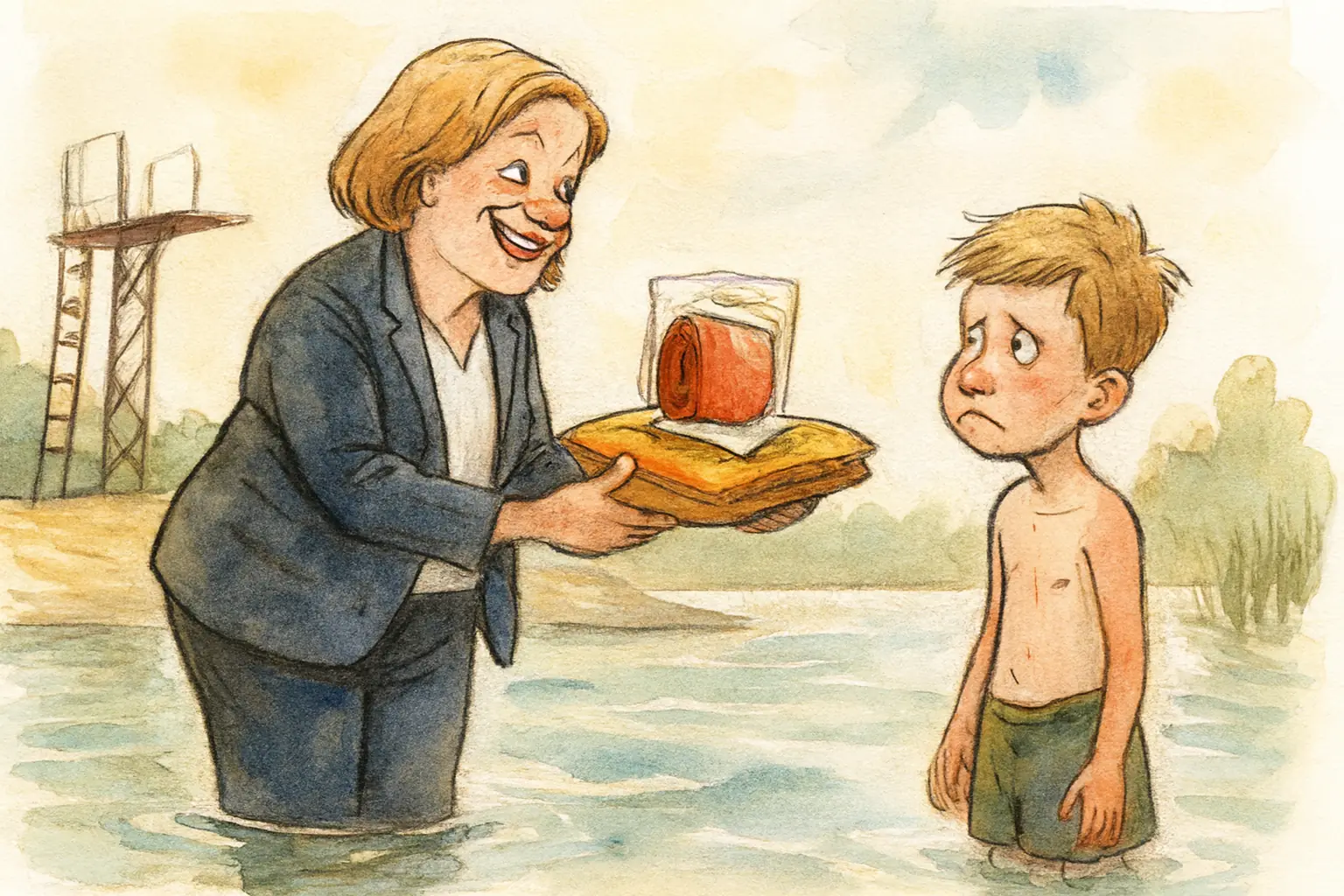 Schwimmunterricht ist keine Kür