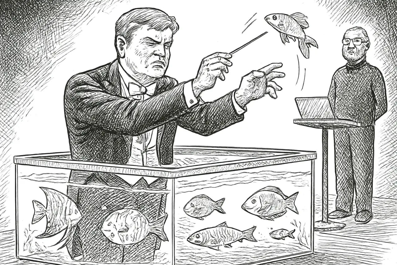Zierfische für Brünnhildes Durst