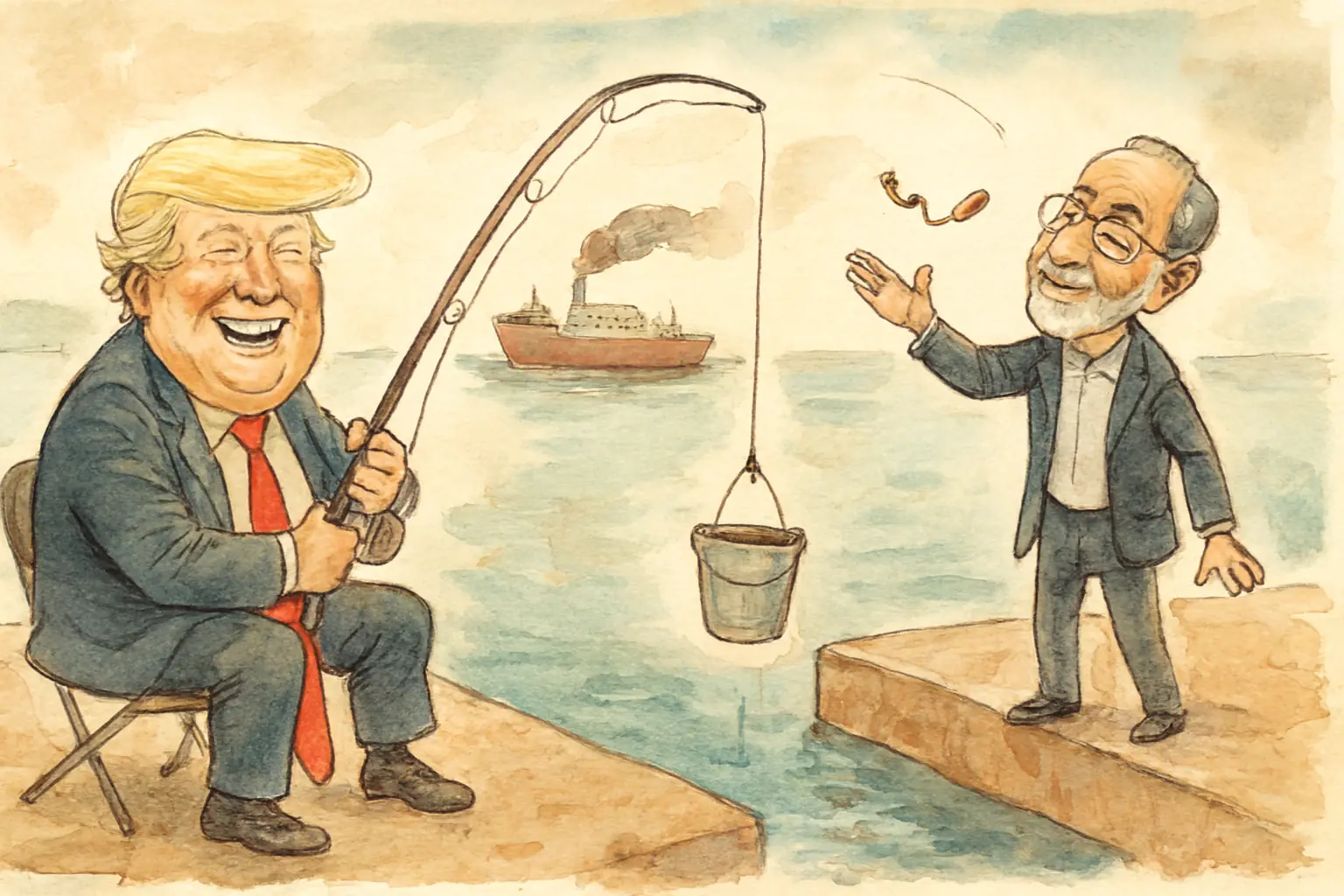 Trumps Droh-Diplomatie scheitert an der Meerenge