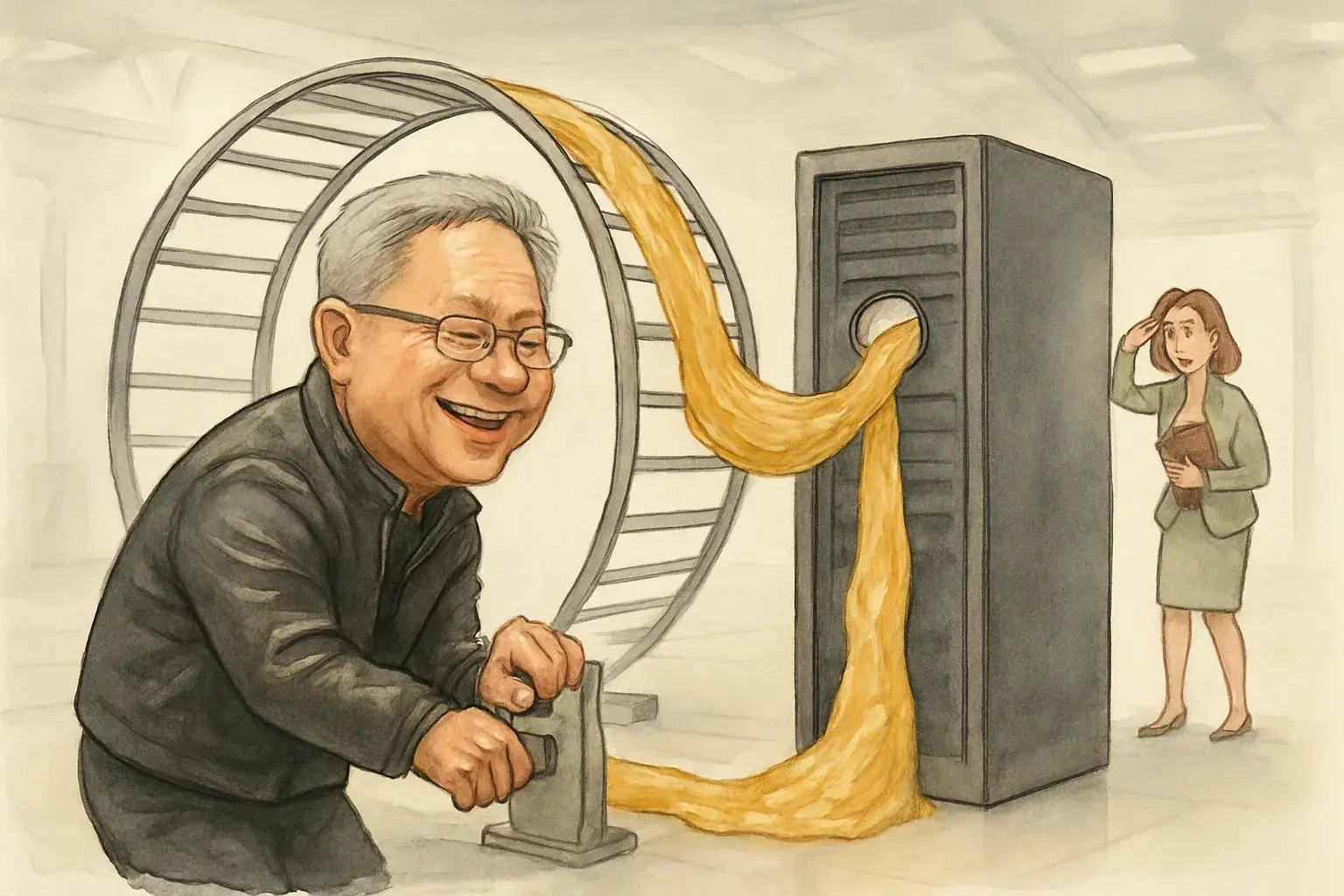 Nvidia baut die Bank: Wie ein Chipkonzern zur Finanzarchitektur des KI-Booms wird