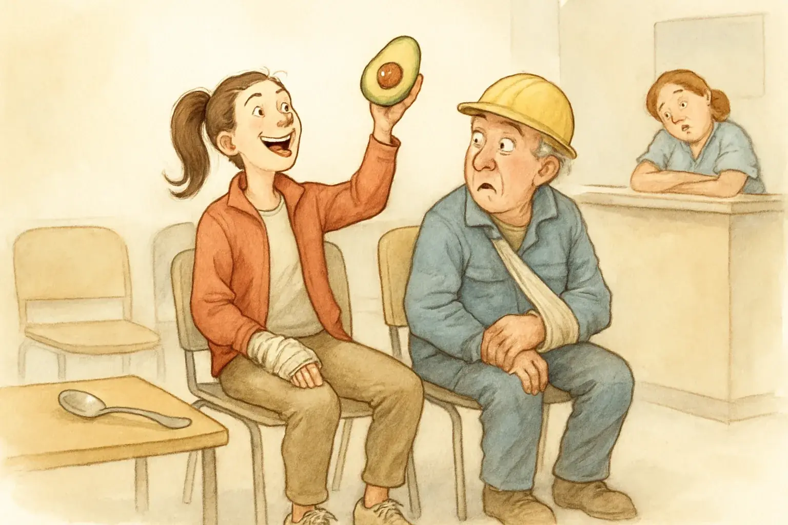 Wer die Avocado schält, zahlt — und das Notfallsystem auch