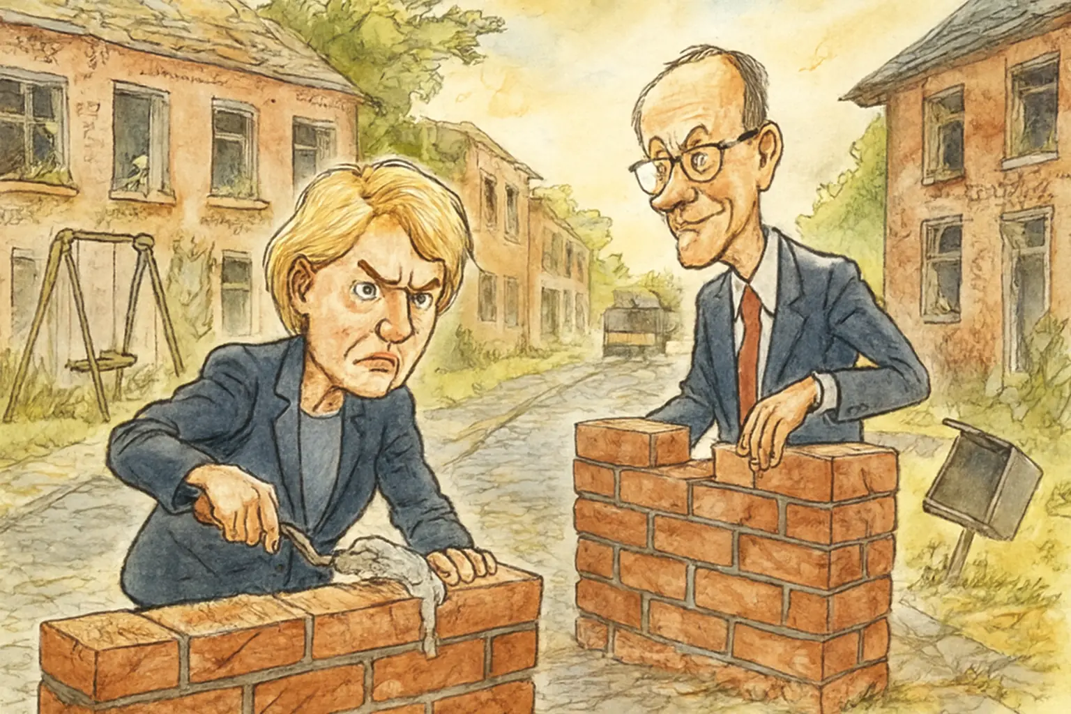 Brandmauern ohne Fundament: Vier Parteien, eine Sperrminorität und kein Plan für den ländlichen Raum