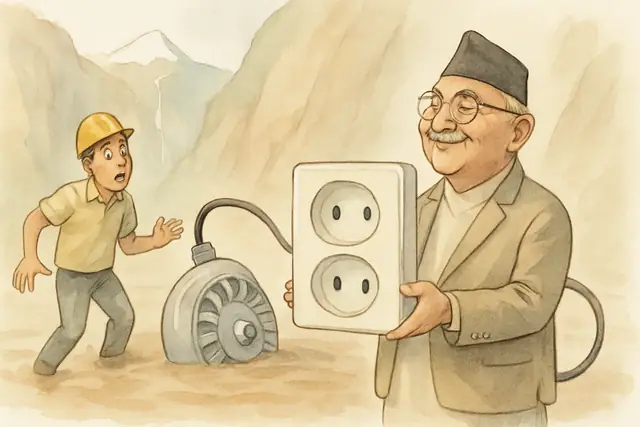 Strom aus dem Schlamm: Wie Nepals Wasserkraft-Strategie in der Flutwelle versank