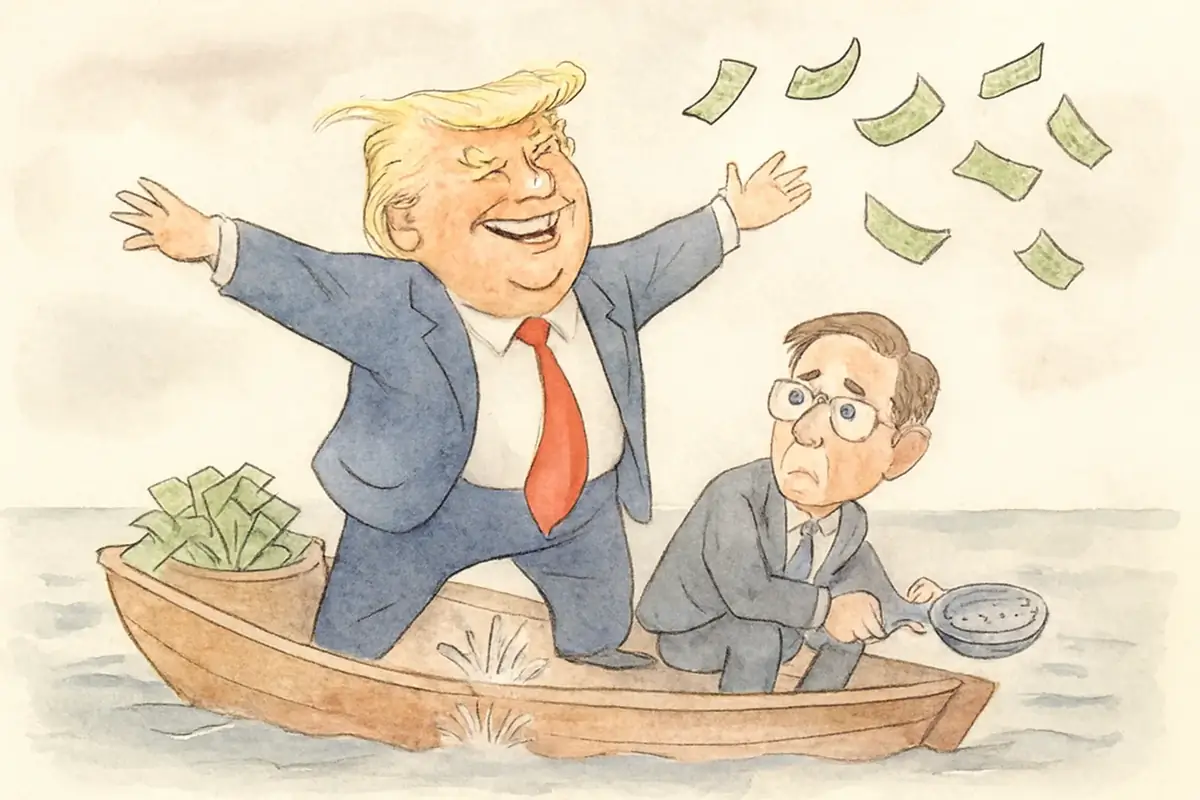 Trumps Fünf-Tausend-Dollar-Wette: Ein Versprechen, das der Anleihemarkt bereits beantwortet hat