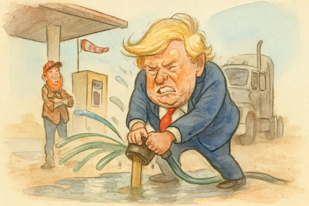 Wenn Washington den Hahn zudreht