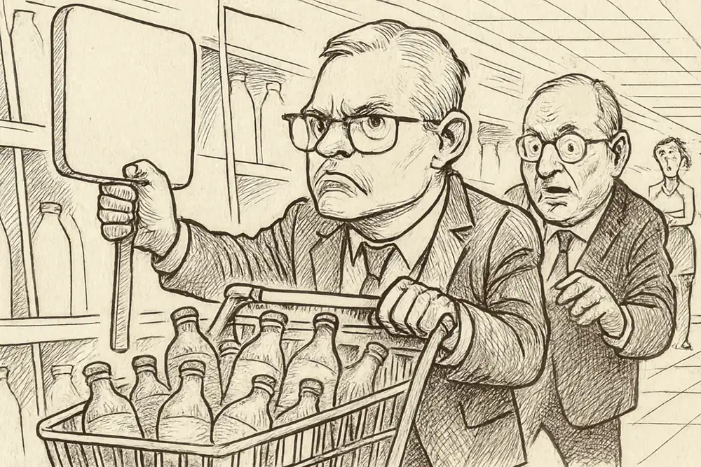 Wenn Bundeshaushalt und Brotdose kollidieren