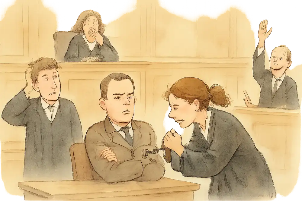 Vom Urteil in die Zelle – Lina E. schweigt als Zeugin