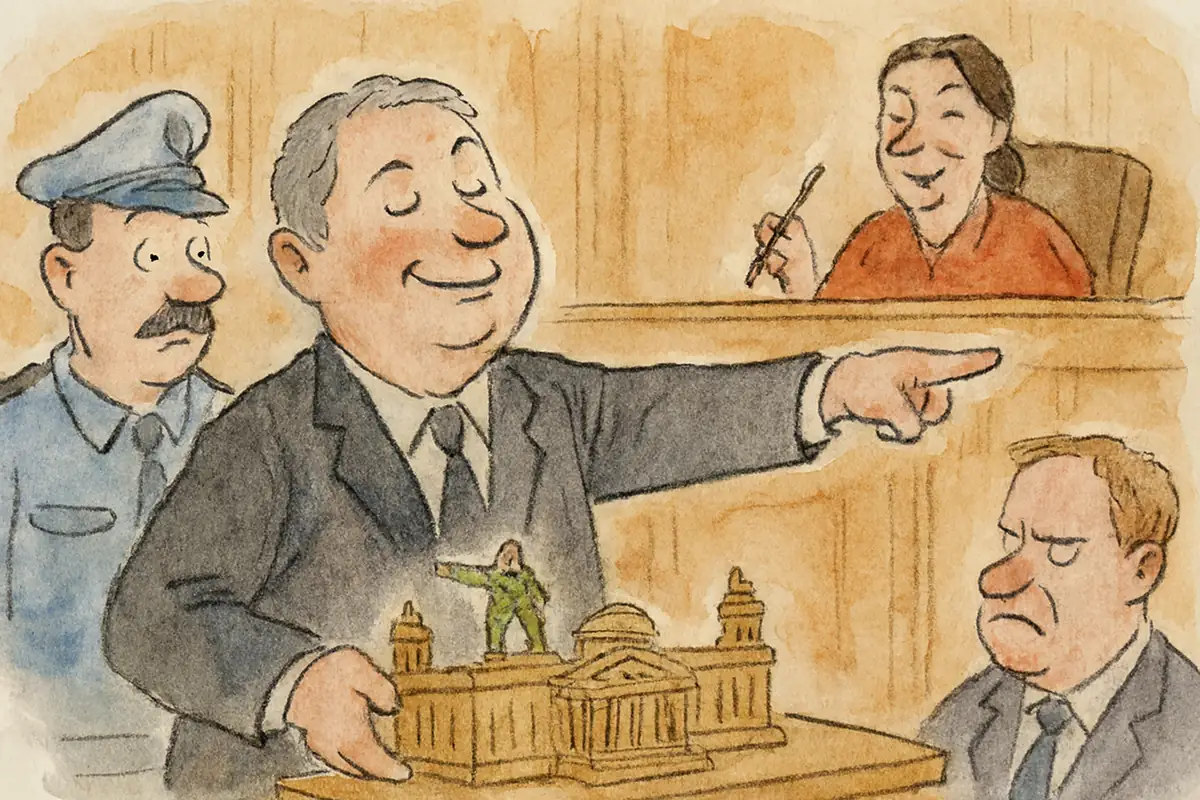 Wie der Frankfurter Reichsbürgerprozess funktioniert – und was die Aussage von Peter Wörner bedeutet