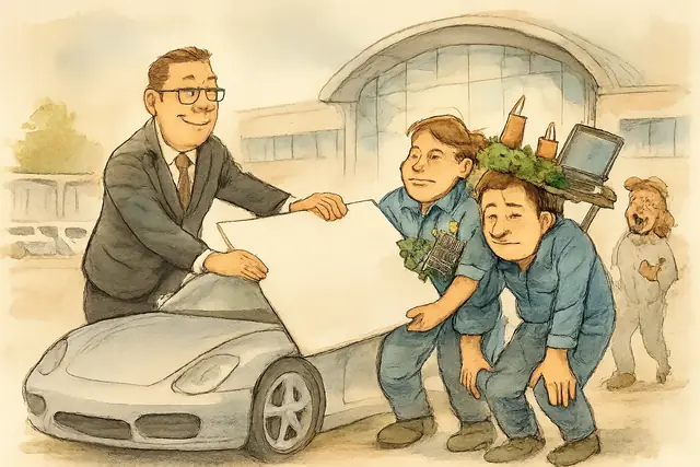 Porsche nennt den Absatzrückgang Wertorientierung – die Marge liegt bei 7,8 Prozent