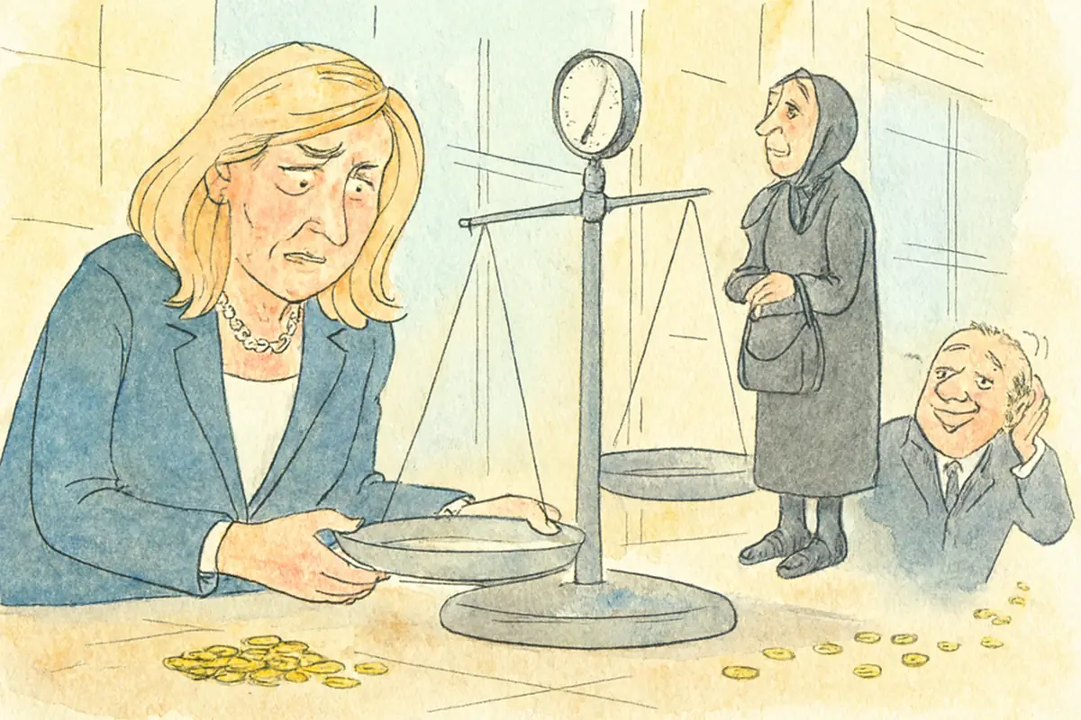 Die Witwenrente fragt, was eine Witwe verdient – nicht, was sie braucht