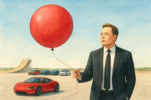 Tesla lässt den neuen Roadster in Texas über fünf Autos springen – Serienstart 2028
